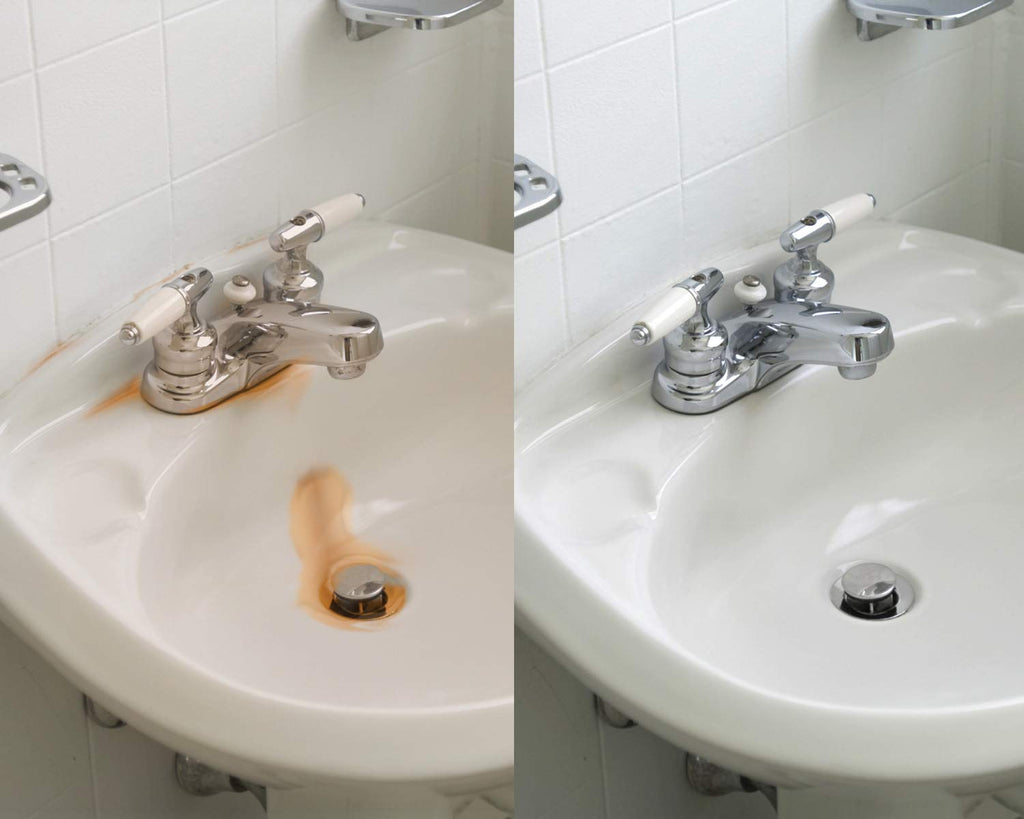 Iron OUT Rust Stain Remover Spray Gel, Remove Rust Stains in Bathrooms, Kitchens, Laundry, and Outdoors, Made in the USA, 24 Ounces