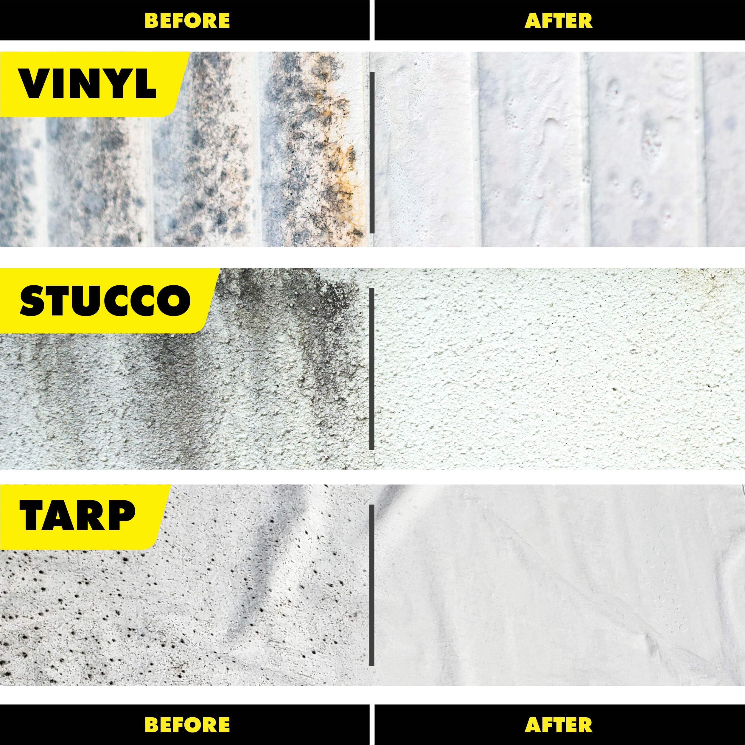 STAR BRITE Mold Stain & Mildew Stain Remover + Cleaner – Lifts Dirt & Removes Mildew Stains on Contact - 22 OZ Spray, clear (085616SS)